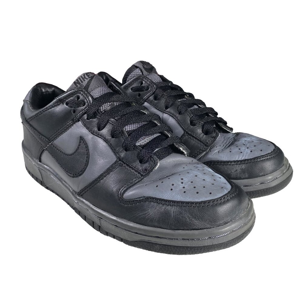 Nike Dunk Low Pro Black Grey 2002 Size US 7 304714-001